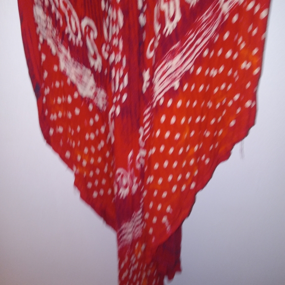 Beautiful Red Maxi Dress - Picture 4 of 6